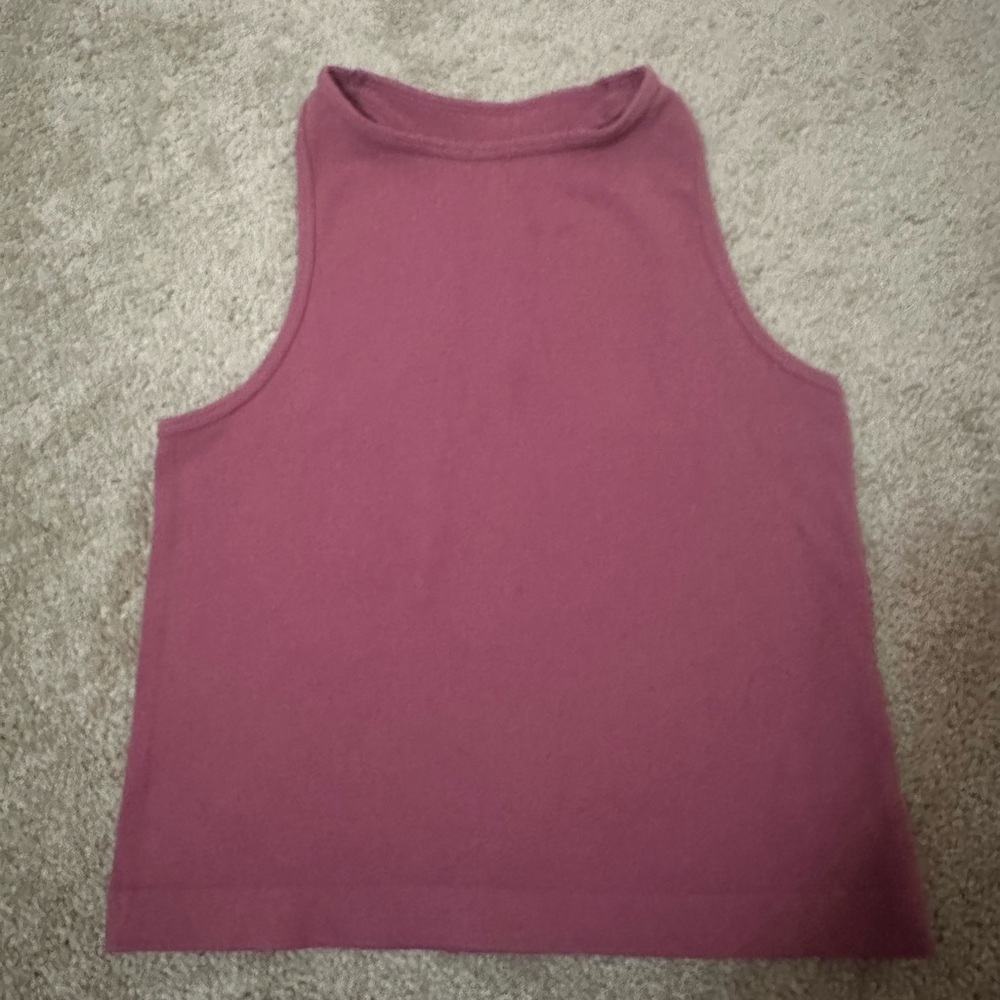 Free People Racerback high neck tank Med